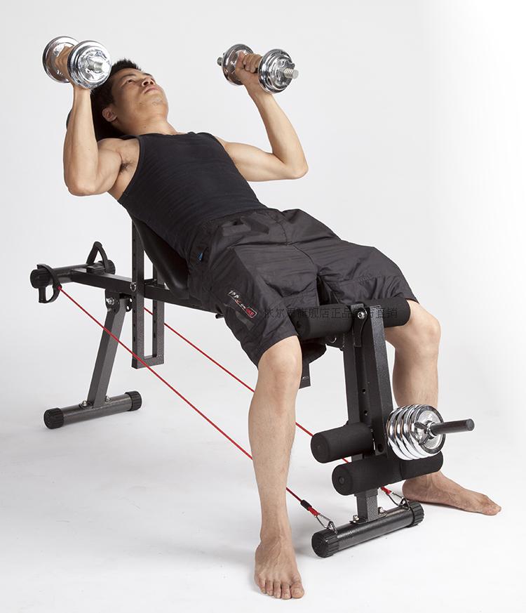 坐板面积:32*27*5cm     靠板:75*27*5cm占地面积:     哑铃平凳时