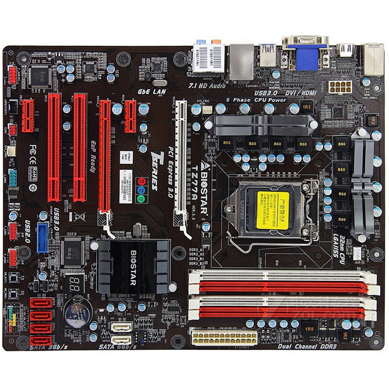 映泰tz77a主板(lga1155) z77主板_ 7折现价418元