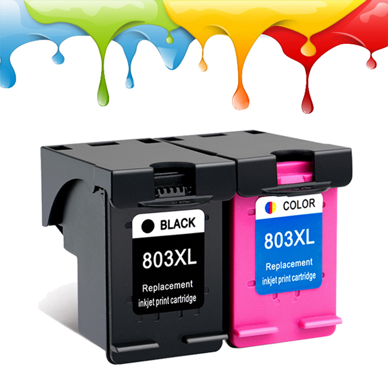 百强兼容惠普803墨盒黑色彩色hp1112 2131 1111 2132打印机2621复印多