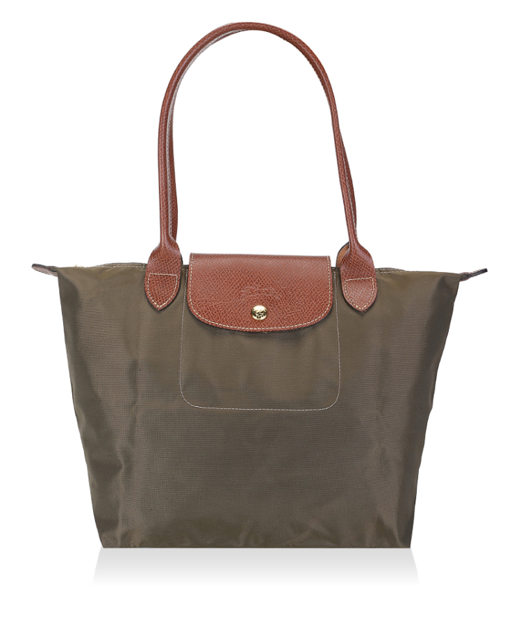 珑骧longchamp女包手提包咖啡色尼龙2605 089 015【图片 价格 品牌