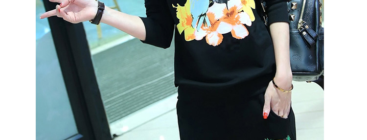 
                                        湖澜卫衣女宽松连帽2017秋季带T恤字母运动休闲套装女三件套H8317 绿色 3XL                
