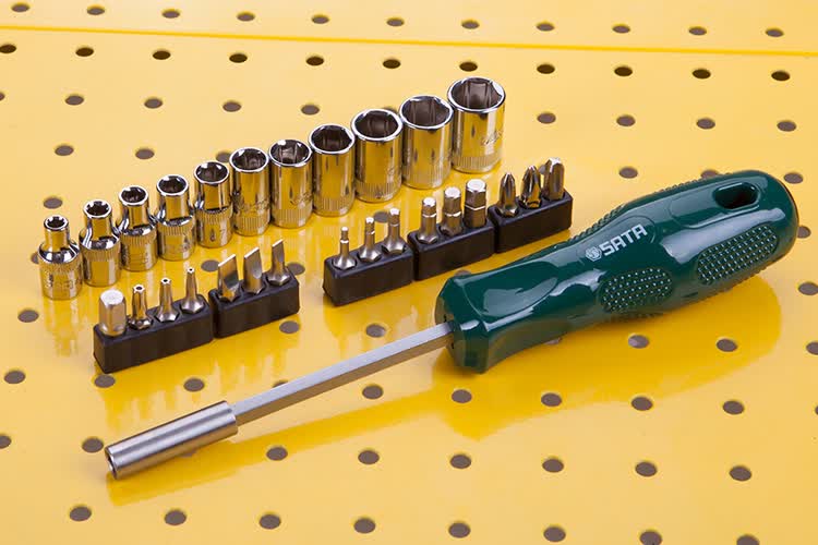 世达sata 工具套装 53件电讯电工套装 家用五金工具组