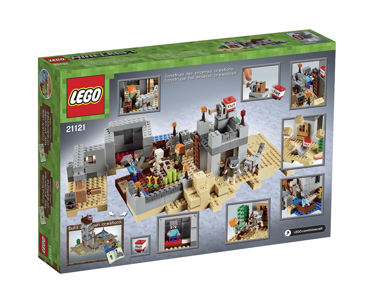 lego乐高我的世界minecraft现代树屋21174