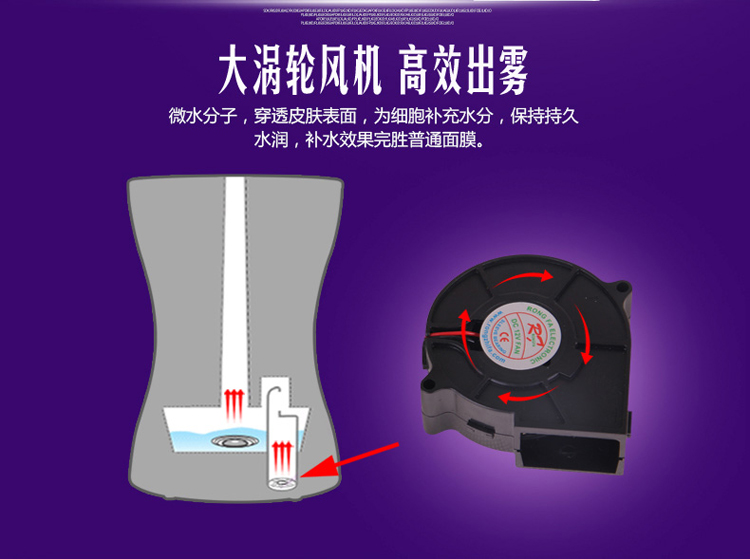 
                                        浩奇 空气香薰机办公室家用静音大容量加湿器 白色                