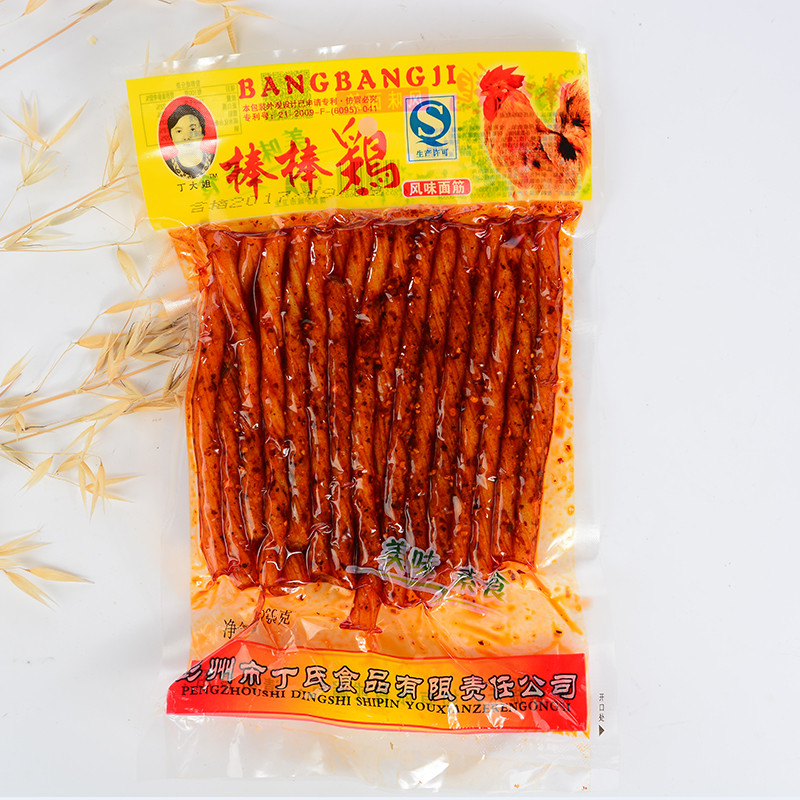 da jie) 丁大姐棒棒鸡238克重庆四川麻辣麻辣休闲零食品辣条促销 238