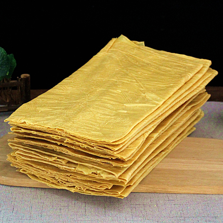 云南石屏豆腐皮 豆腐皮干货 1kg 火锅食材 凉拌菜