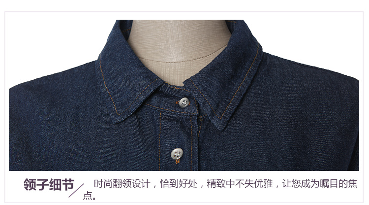 2015 新款秋装欧美风 韩版女装时尚休闲气质中长款风衣外套 蓝色 L