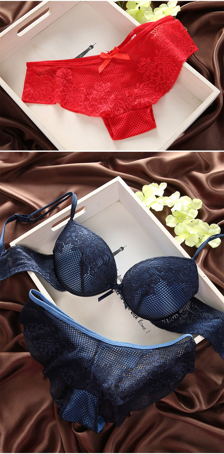 缘小筑调整型少女内衣文胸套装t10 t15黑色