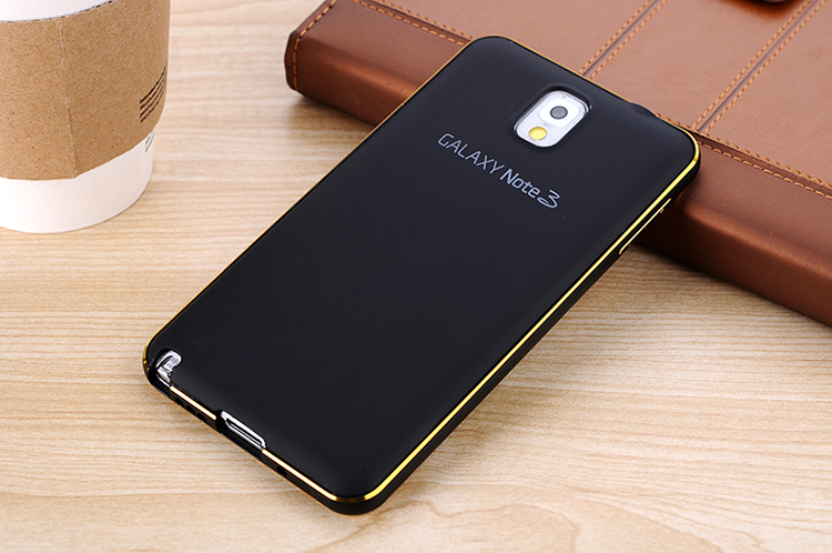 勤大 三星note3手机壳套 n9008v/n9006保护套适用于note3金属边框超薄