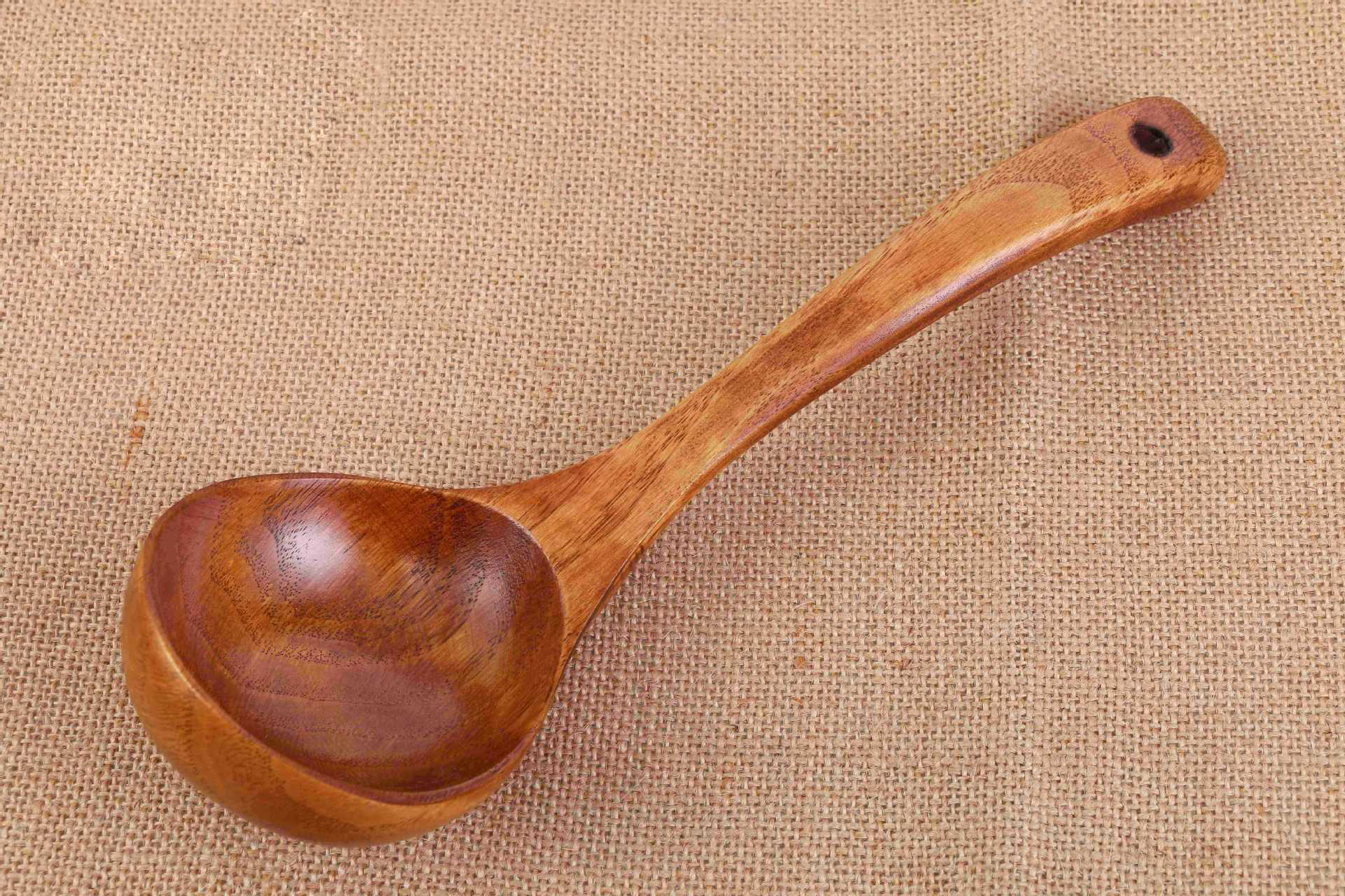 汤勺大木勺子不伤锅火锅勺大号盛汤木勺子木头勺木质长柄大汤勺粥勺