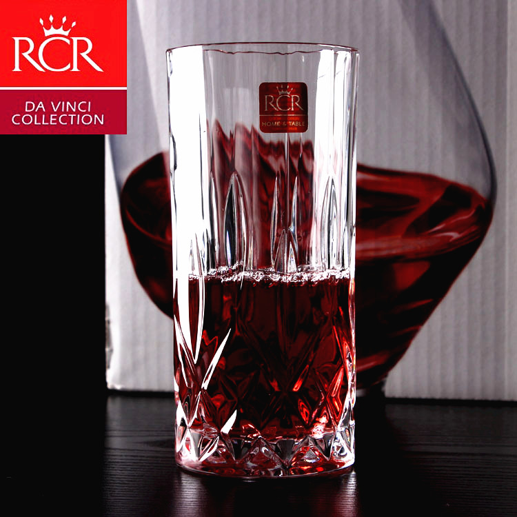 
                                        RCR水晶红酒杯 意大利进口欧式香槟杯 洋酒杯  傲柏系列 红酒杯230ml 1支                