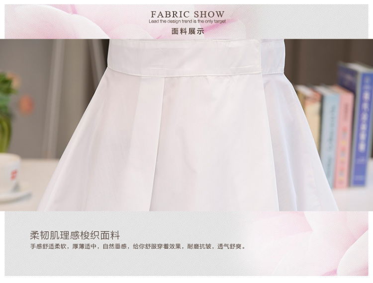 OEHE 2015秋装新款韩版修身棉料上衣女时尚显瘦翻领长袖衬衫 白色 L
