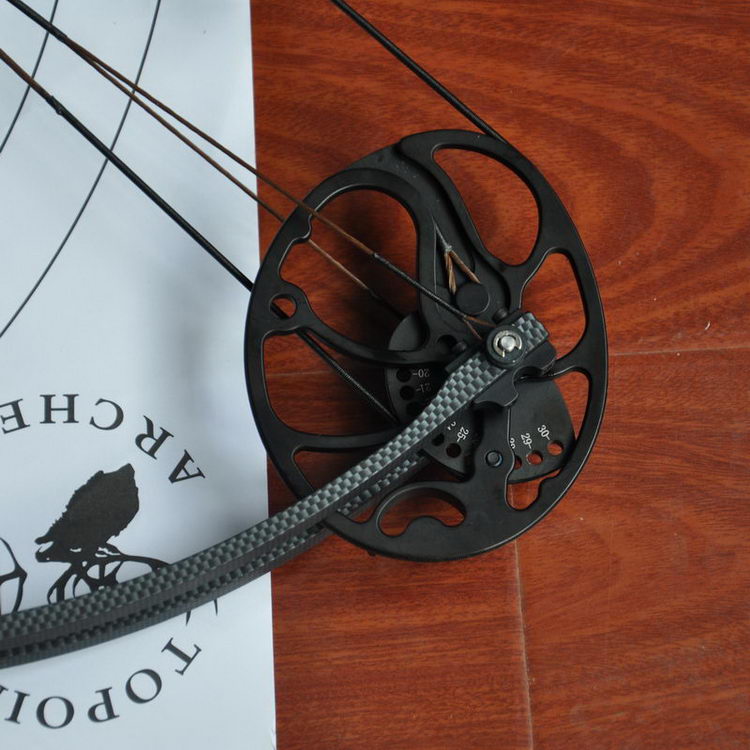 topoint archery t1 顶点复合滑轮弓 碳布迷彩版 裸弓 右手版