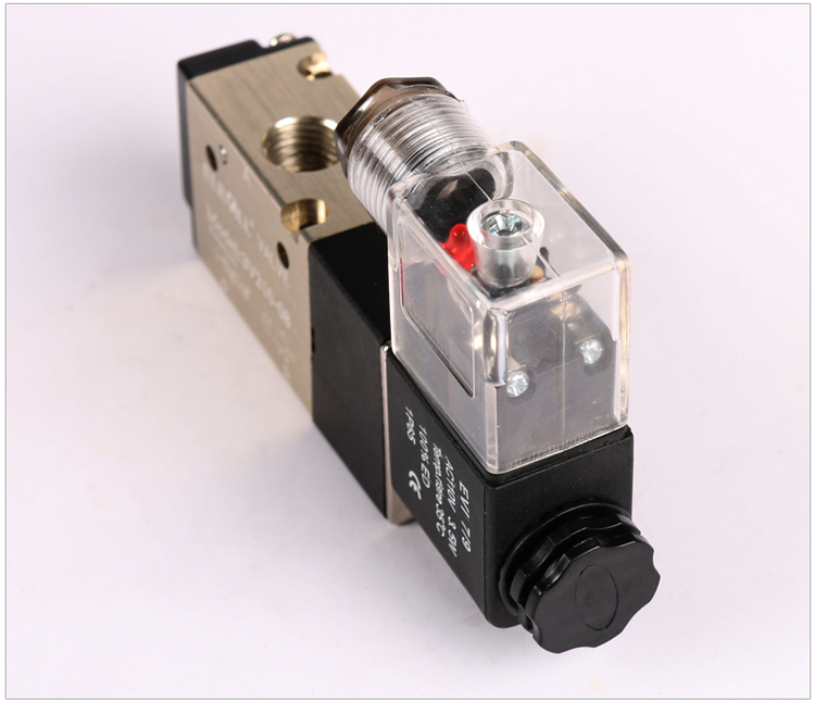 定制伊莱科 二位三通电磁阀 换向阀 气动电磁阀 控制阀 口径1/4 2分