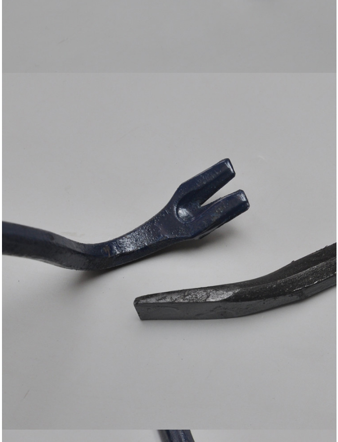 撬杠加粗钢材起钉器两用撬棒撬棍撬杠杆木工启钉撬杠 长度70厘米直径