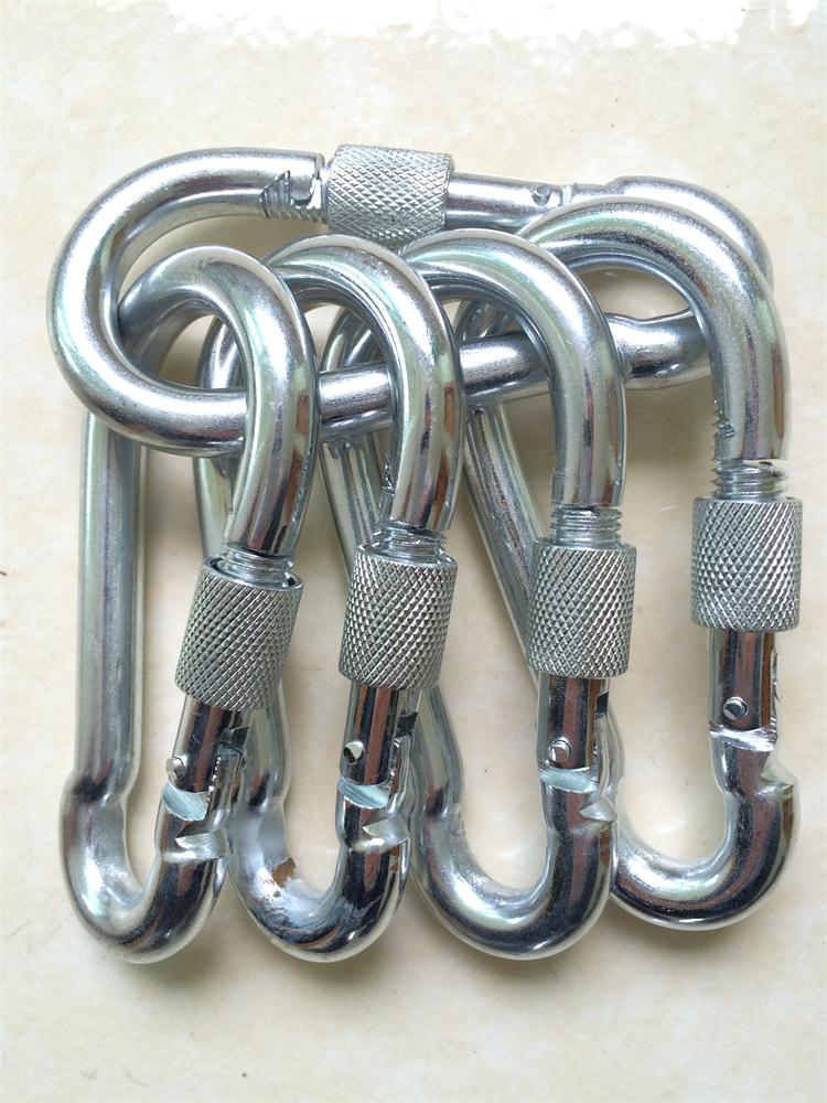 小不点宠物不锈钢狗链扣子安全扣挂扣铁扣连接扣卡扣大号