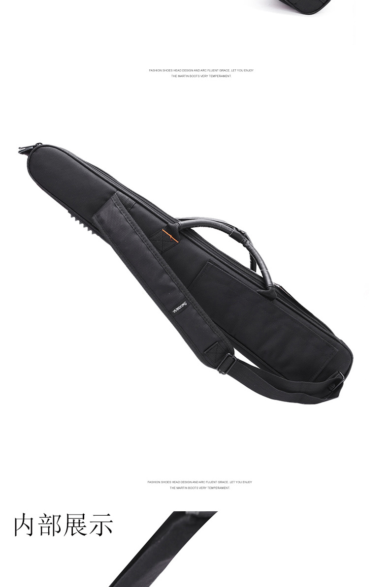 yuedong加厚牛津布面料直管萨克斯包黑管包单簧管背包电吹管箱包可提