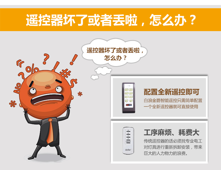 白浪金爵  圆形LED吸顶灯卧室创意温馨浪漫灯具 现代简约书房大气客厅灯饰 白光 大号