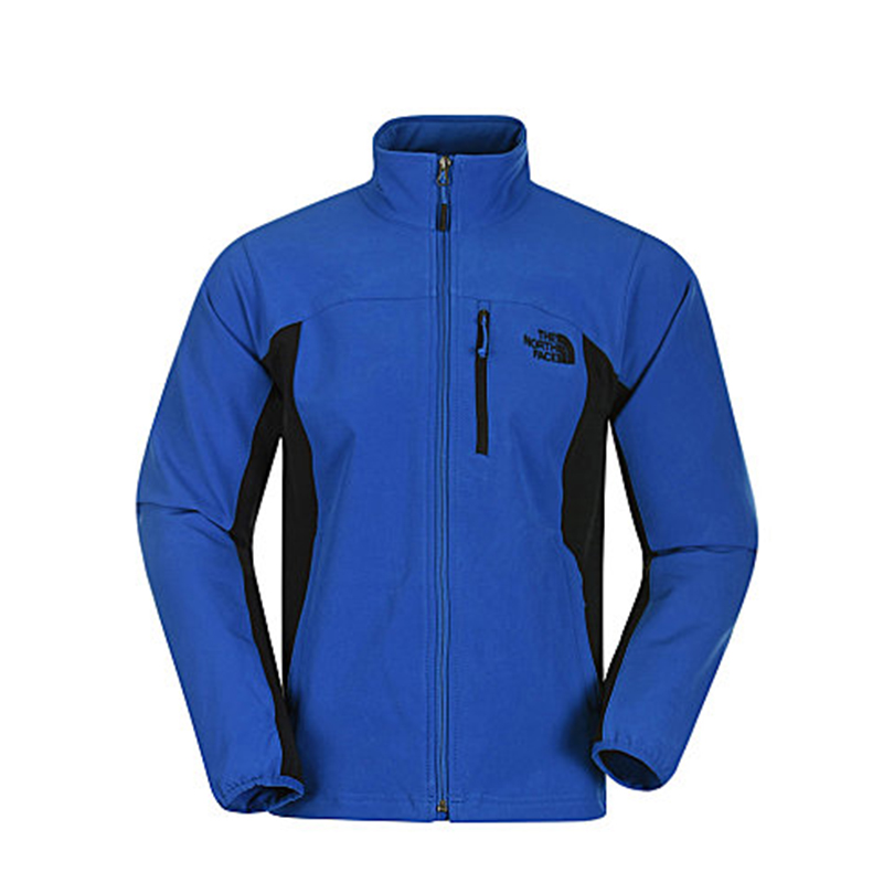 the north face/北面男防风保暖软壳上衣ckx8 蓝色x3c m