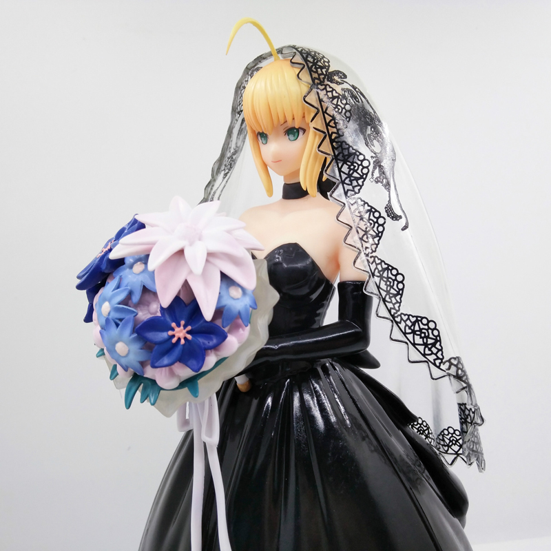 nxdl命运之夜十周年婚纱塞巴saber皇家限定礼服模型手办动漫摆件白色