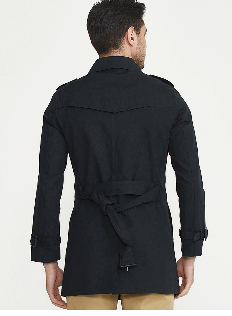 london fog/伦敦雾男士商务休闲中长款风衣 ls15wf004 z9 160/80b(46)