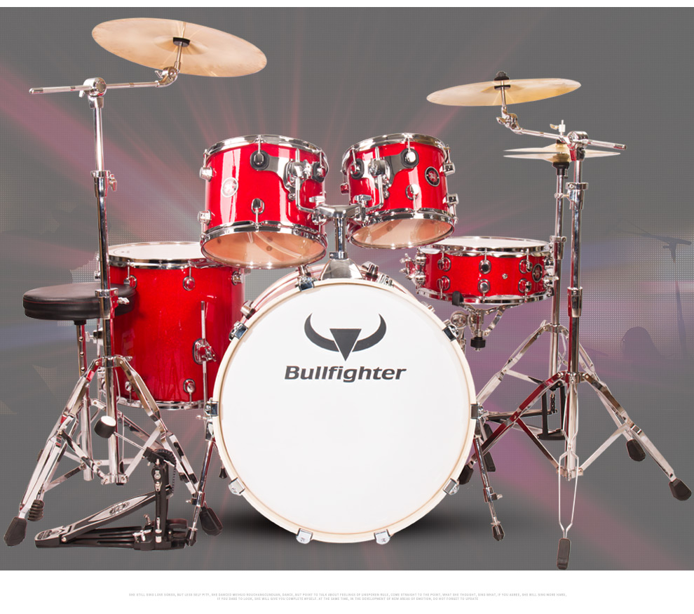 斗牛士bullfighter架子鼓演奏家列爵士鼓儿童成人演出考级五鼓三镲四