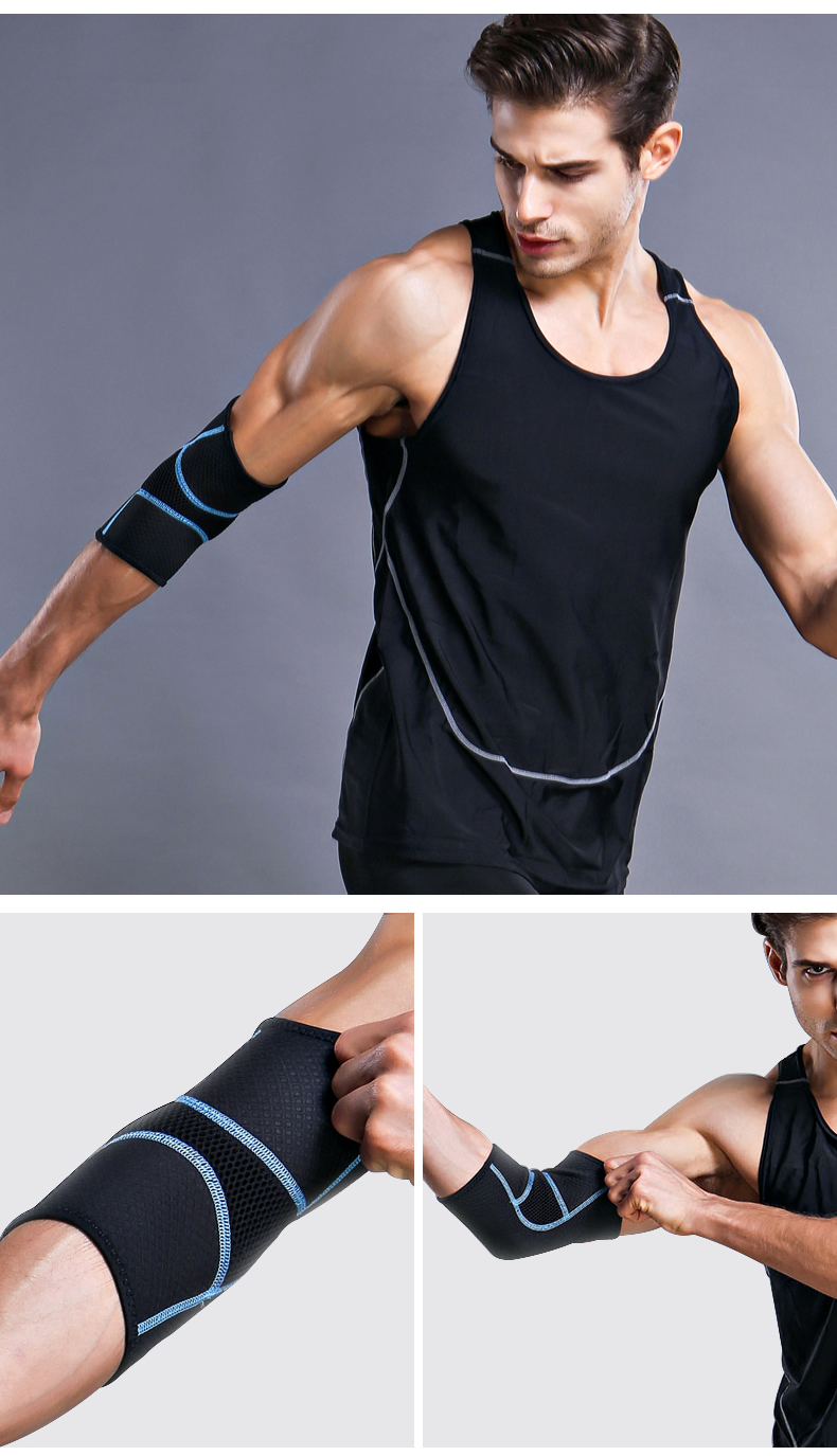 李宁 护肘高弹护臂保暖透气运动护腕跑步篮球护关节男女护具 276护肘