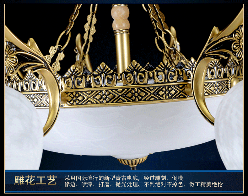 欧式餐厅吊灯 餐厅灯具 会所阳台吊灯 酒店工程灯饰6002 6002-TX2