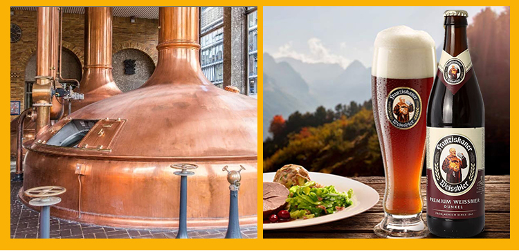 franziskaner范佳乐教士德国教士黑啤酒瓶装500ml20整箱