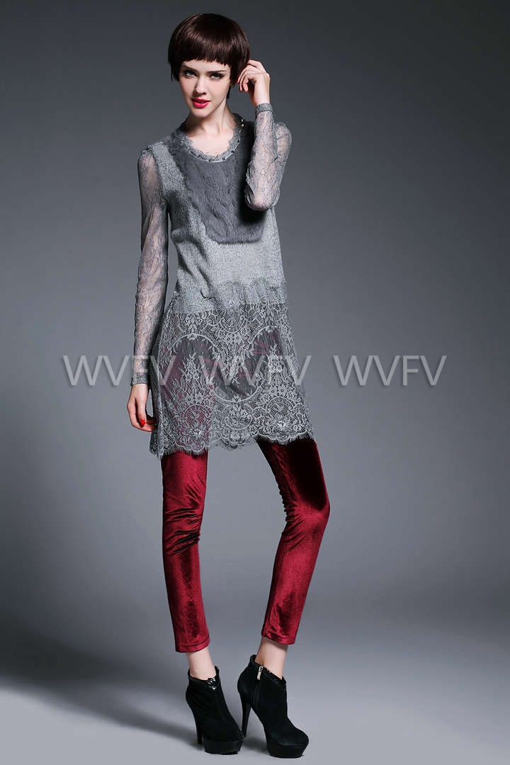 WVFV 2015秋装新款欧美修身显瘦金丝绒红色打底裤百搭小脚裤 K6059 红色 6 L