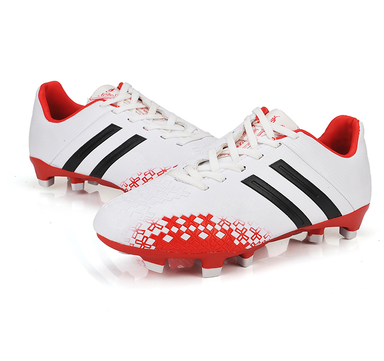 猎鹰足球男鞋梅西8代f50男子胶钉草地儿童足球鞋碎钉球鞋 黑绿长钉 42