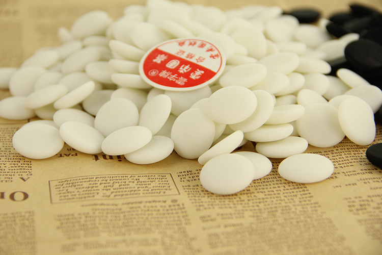 围棋子云子补子散子 单面双面云子备用子 c型云子黑白各三个
