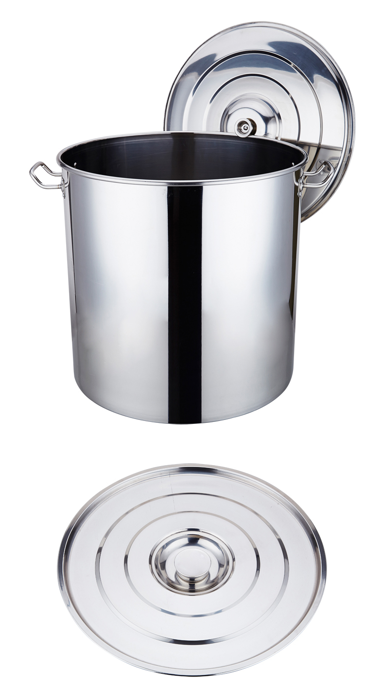 美仕威(mei shi wei) 不锈钢水桶汤桶大容量加厚商用储水桶米桶油桶带