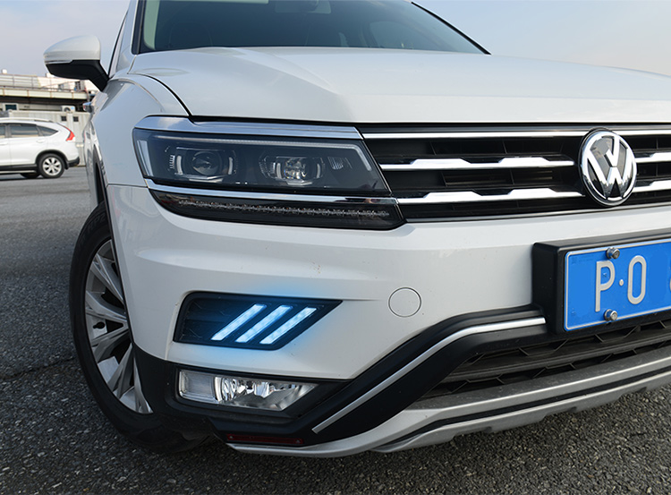 车炫仕途观l日行灯途观l大灯途观l改装装饰专用配件途观l日间行车灯导