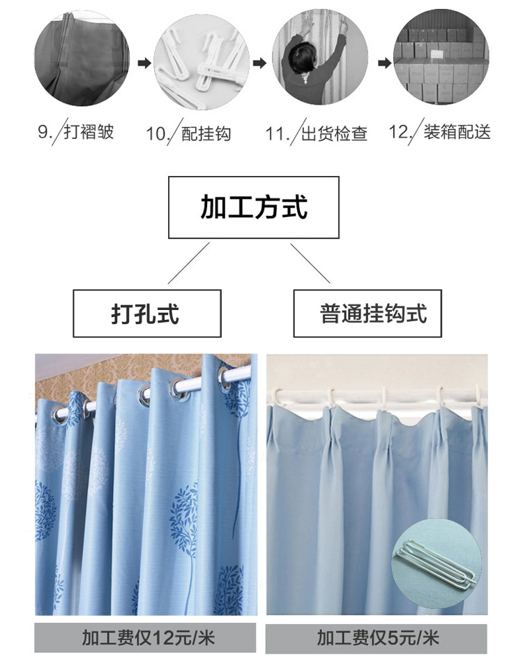 
                                        乐唯仕美式乡村窗帘小清新休闲田园风亚麻棉麻遮光窗帘门帘布花朵落地窗纱 花朵 挂钩加工5元/米加工费勿拍                
