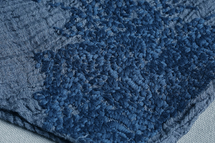 圣迪奥sdeer2016夏装女装乱线凸绣晕染渐变衬衫s152804