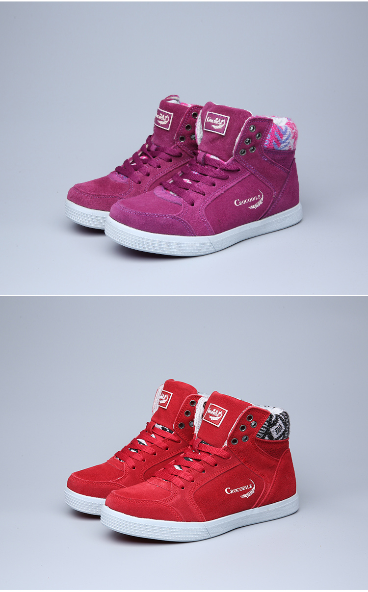 鳄鱼恤女士休闲鞋