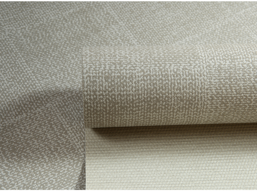 海吉布hgt原装进口真石漆海吉布浅灰色墙纸工程装修材料玻纤壁布免刷