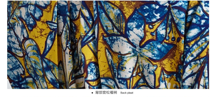 名人瑞裳春季新款气质针织衬衫 女 印花色 L