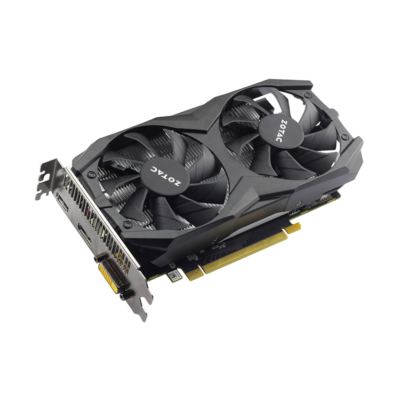 索泰(zotac) geforce gtx1050-2gd5 雷霆双风扇游戏显卡_现价-1元