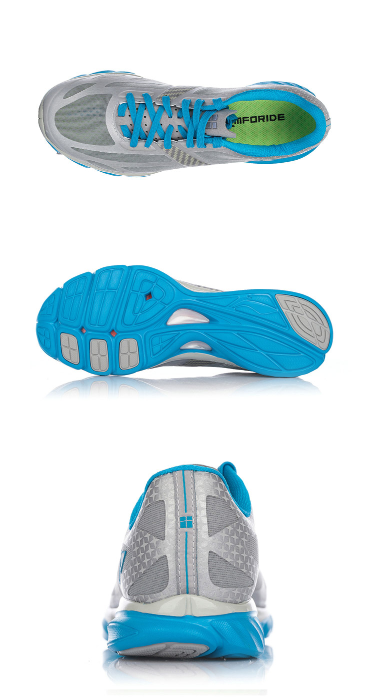 lining李宁 除臭 超轻十代男子轻质跑步鞋arbh021-1 黑 白 39.