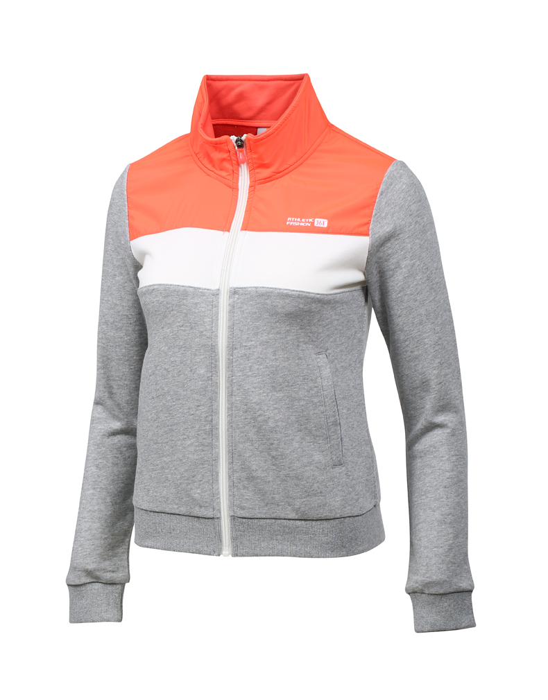 361度女装运动服2015秋季新款综训开襟卫衣外套e 561534824a 深粉 xxl