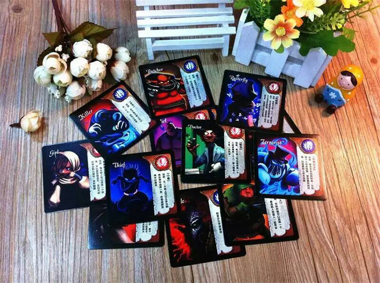 品趣桌游 天黑请闭眼卡牌游戏 两大阵营对决