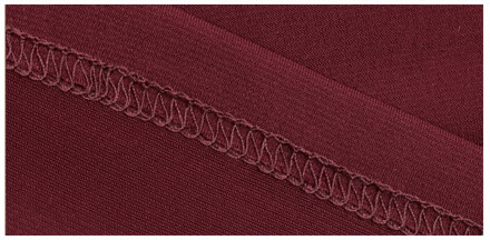 反面工艺/下摆反面工艺,双线产生的锁边,不露毛边,更精致.