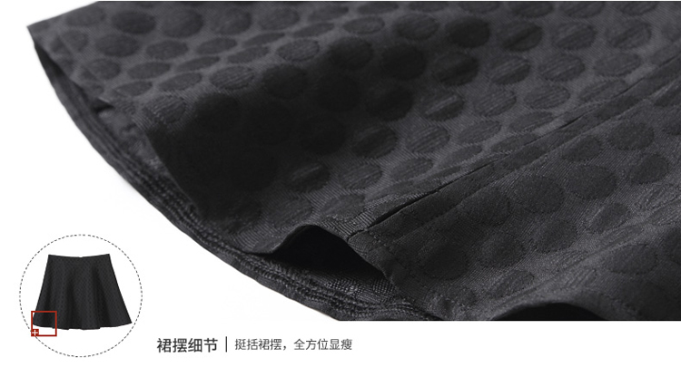 尚都比拉2015秋装新款短裙女百搭黑色A字裙 时尚简约女士半身裙JD153Q3325 黑色 M