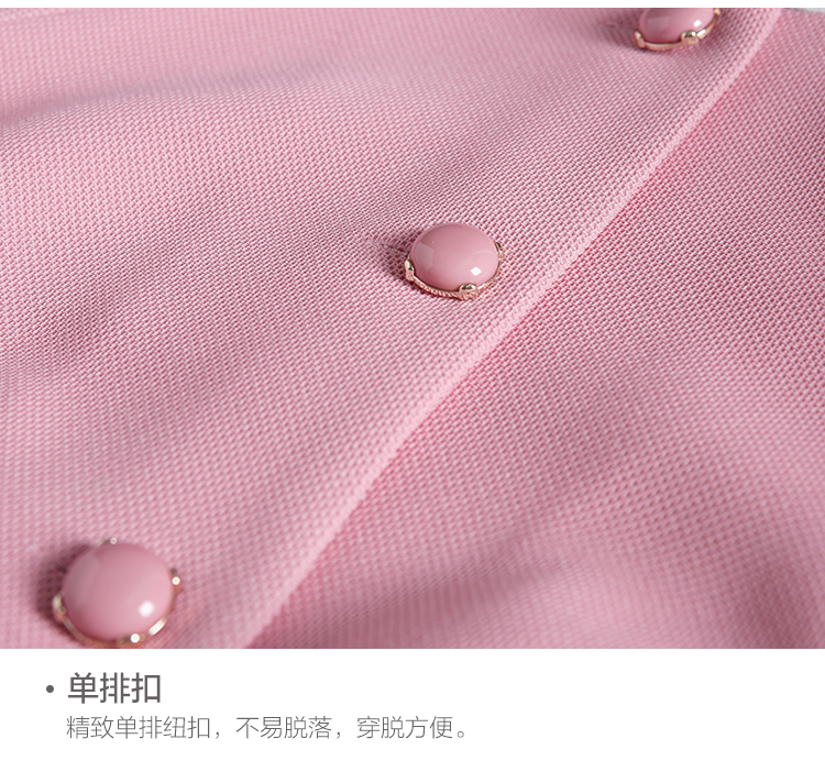 OSA欧莎秋冬新款女装 抽褶两侧真口袋箱型短外套 玫紫色 M