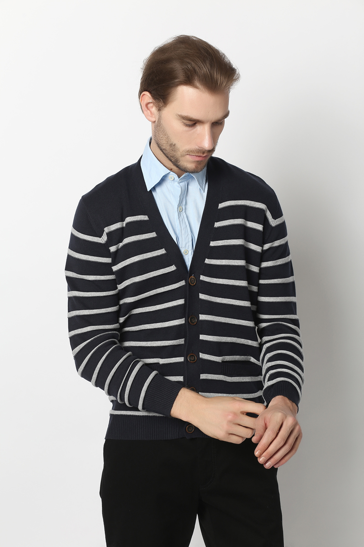 卡拉玛男士商务休闲大码针织衫c13s-109058-5k05 43色 s