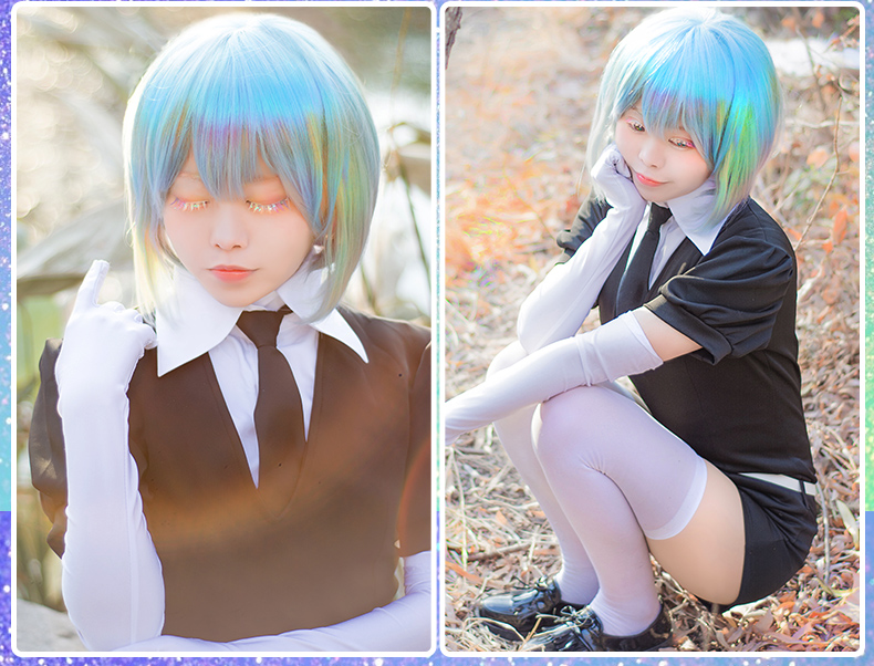 白泽宝石之国cos服装全体校服全套动漫宝石人制服磷叶石cosplay女装