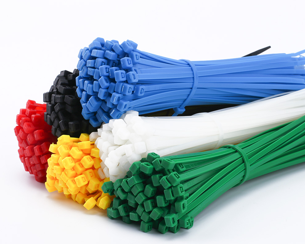 伊莱科(elecall)自锁式彩色尼龙扎带绑线带 束线工具a级100根装摆摊