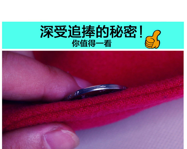 偉彤毛呢外套女2015秋冬新款韩版呢外套女装大衣 玫红色 L